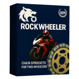 BRASS CHAIN SPROCKET KIT FOR APACHE 160 2V